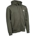 BLUZA NASH MAKE IT BADGE ZIPPED GREEN NA ZAMEK XXL