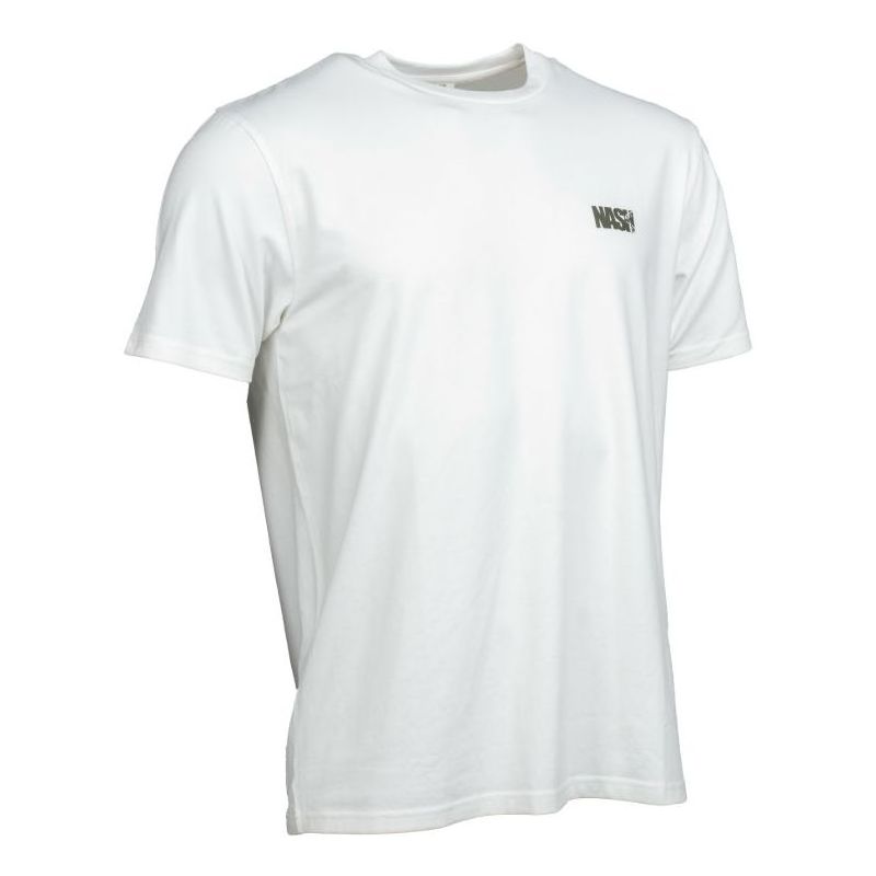 KOSZULKA NASH T-SHIRT MAKE IT CARP LOGO ECRU L KOSZULKA NASH T-SHIRT MAKE IT CARP LOGO ECRU L