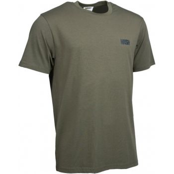 KOSZULKA NASH T-SHIRT MAKE IT CARP LOGO GREEN S