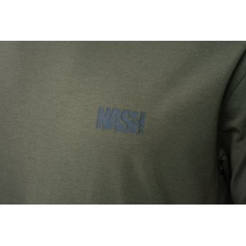 KOSZULKA NASH T-SHIRT MAKE IT CARP LOGO GREEN S
