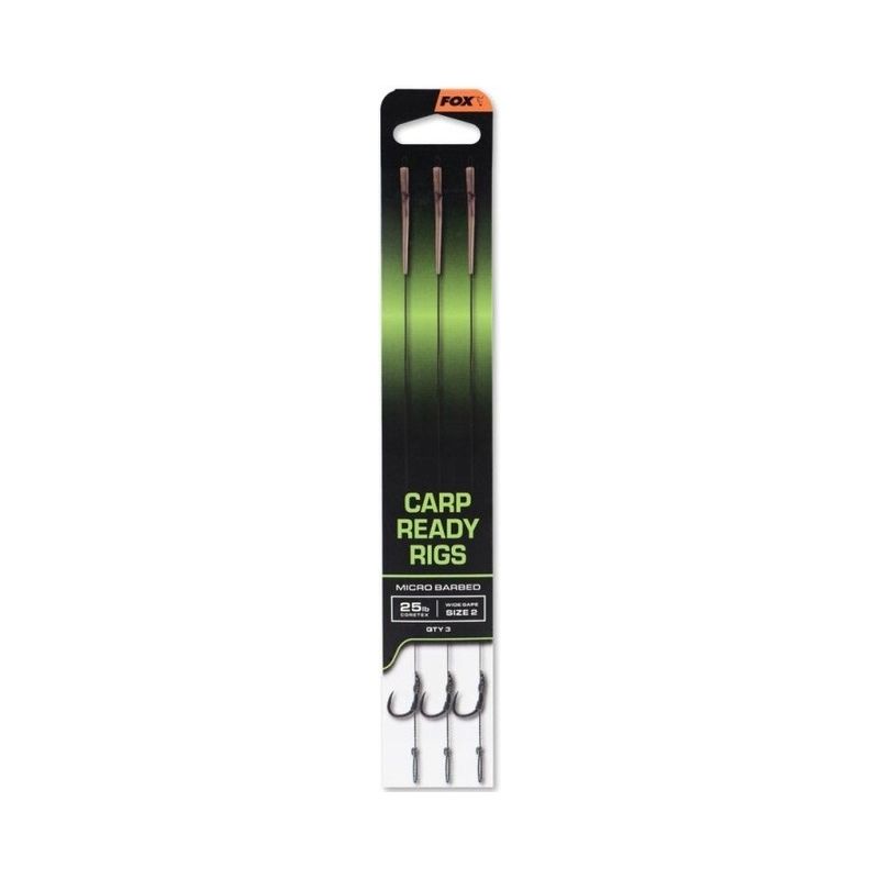 PRZYPON KARPIOWY FOX RIGS X3 WIDE GAPE ROZMIAR 2 PRZYPON KARPIOWY FOX RIGS X3 WIDE GAPE ROZMIAR 2