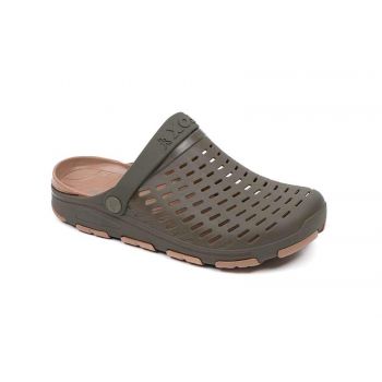 KLAPKI FOX KHAKI CLOGS 45