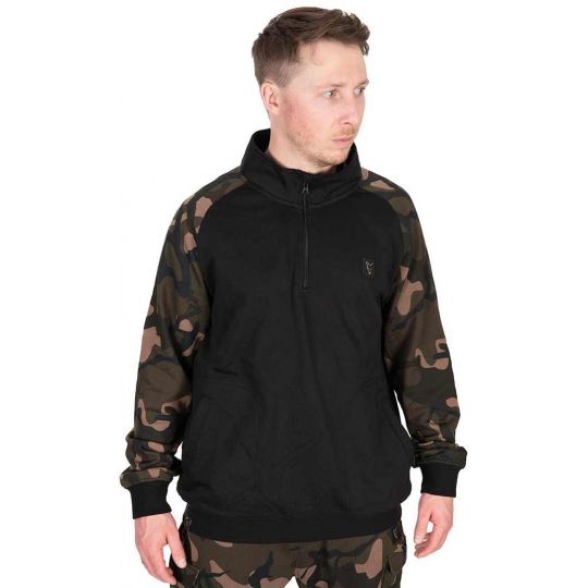 BLUZA FOX LW BLACK CAMO QTR ZIP ROZMIAR S BLUZA FOX LW BLACK CAMO QTR ZIP ROZMIAR S