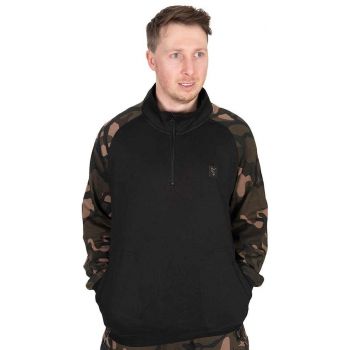 BLUZA FOX LW BLACK CAMO QTR ZIP ROZMIAR S