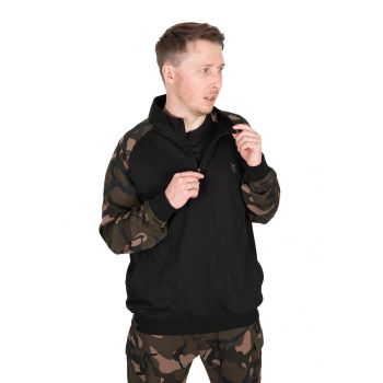 BLUZA FOX LW BLACK CAMO QTR ZIP ROZMIAR S