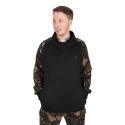 BLUZA FOX LW BLACK CAMO QTR ZIP ROZMIAR S