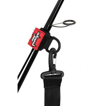 PAS TRANSPORTOWY Z RZEPAMI FOX RAGE STRAP & BANDS