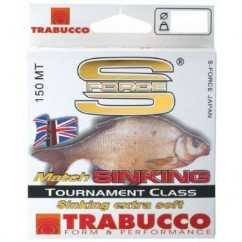 ŻYŁKA TRABUCCO S-FORCE MATCH SINKING 150m 0,25mm