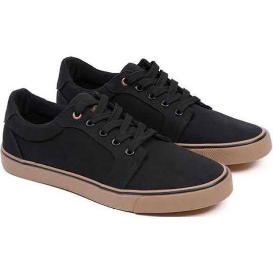 BUTY FOX TRAMPKI BLACK CANVAS SHOE TENISÓWKI 43 BUTY FOX TRAMPKI BLACK CANVAS SHOE TENISÓWKI 43
