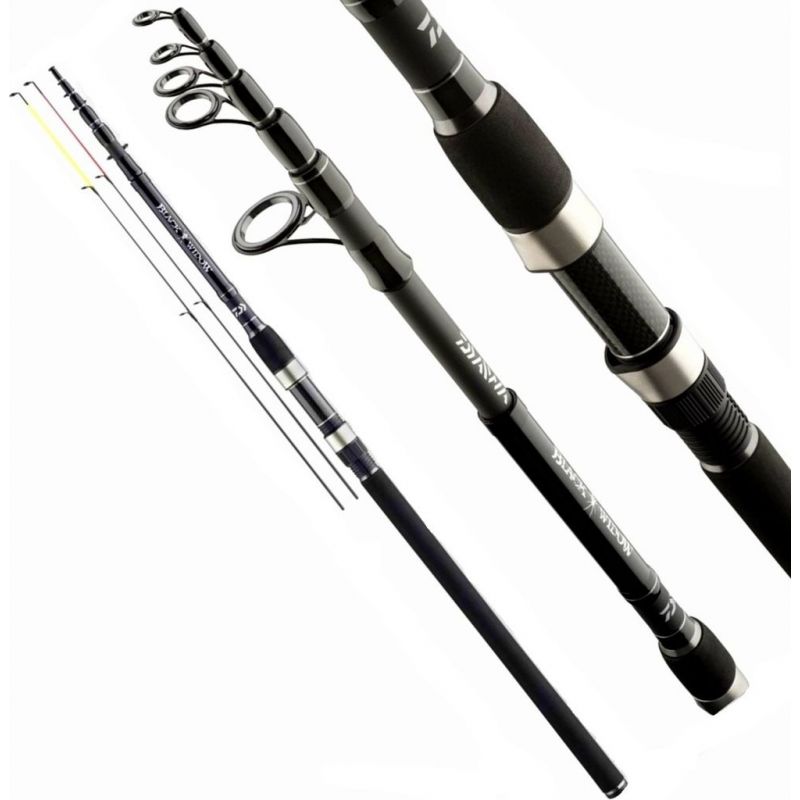 WĘDKA DAIWA BLACK WIDOW TELE FEEDER 3,30m 100g WĘDKA DAIWA BLACK WIDOW TELE FEEDER 3,30m 100g