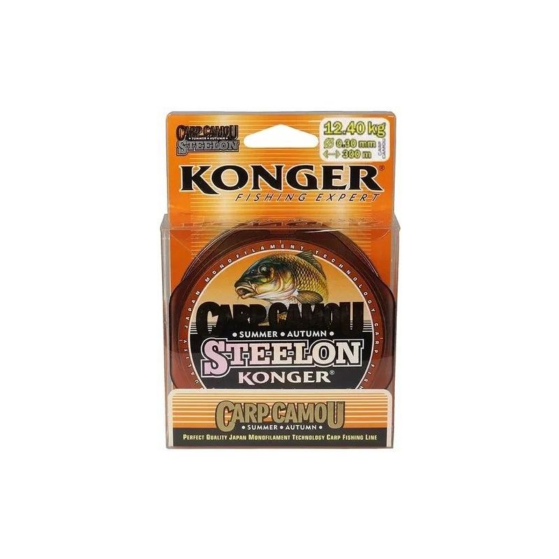 ŻYŁKA KONGER STEELON CARP CAMOU 300m 0,35mm ŻYŁKA KONGER STEELON CARP CAMOU 300m 0,35mm