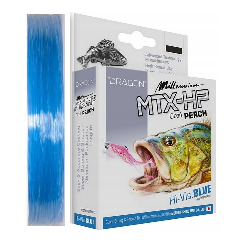 ŻYŁKA DRAGON MILLENIUM OKOŃ NIEBIESKA 150m 0.16mm