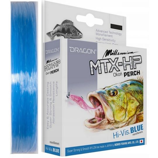 ŻYŁKA DRAGON MILLENIUM OKOŃ NIEBIESKA 150m 0.16mm
