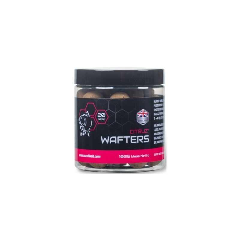 KULKI NASH CITRUZ WAFTERS 20mm 100g KULKI NASH CITRUZ WAFTERS 20mm 100g