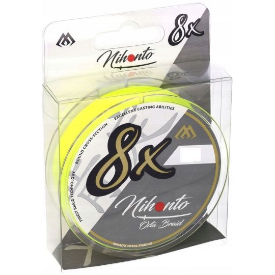 PLECIONKA NIHONTO OCTA BRAID 150M FLUO 0,06mm PLECIONKA NIHONTO OCTA BRAID 150M FLUO 0,06mm