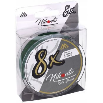 PLECIONKA NIHONTO OCTA BRAID 300m GREEN 0,50mm