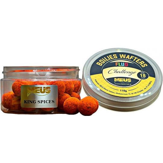 KULKI MEUS CHALLENGE WAFTERS 18mm KING SPICES KULKI MEUS CHALLENGE WAFTERS 18mm KING SPICES