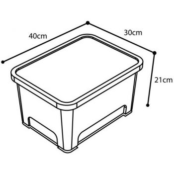 SKRZYNKA NASH BANK LIFE STACKER STORAGE BOX S 16L