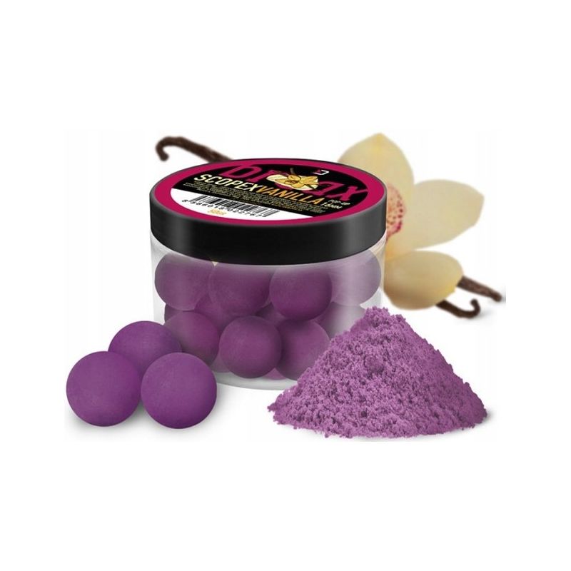 KULKI DELPHIN POP UP BREAX SCOPEX WANILIA 16mm 50g KULKI DELPHIN POP UP BREAX SCOPEX WANILIA 16mm 50g