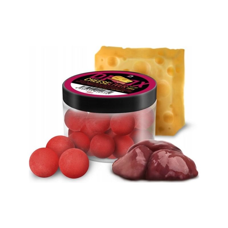 KULKI DELPHIN POP UP BREAX SER WĄTROBA 16mm 50g KULKI DELPHIN POP UP BREAX SER WĄTROBA 16mm 50g