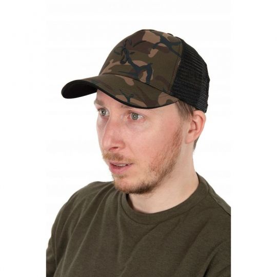 CZAPKA FOX Z DASZKIEM CAMO TRUCKER HAT CZAPKA FOX Z DASZKIEM CAMO TRUCKER HAT