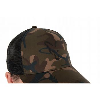 CZAPKA FOX Z DASZKIEM CAMO TRUCKER HAT
