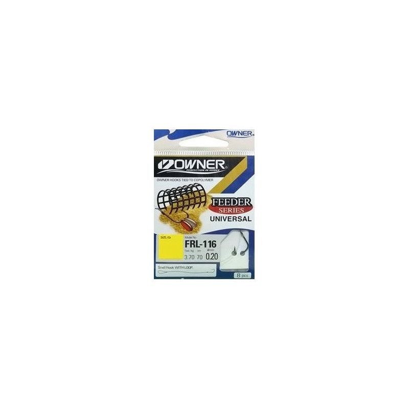 HACZYKI Z PRZYPONEM OWNER RL116 FEEDER 5 0,18mm HACZYKI Z PRZYPONEM OWNER RL116 FEEDER 5 0,18mm