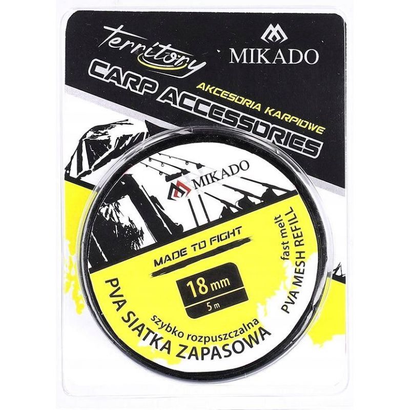 SIATKA PVA MIKADO WOLNO ROZPUSZCZALNA 44mm ZAPAS SIATKA PVA MIKADO WOLNO ROZPUSZCZALNA 44mm ZAPAS