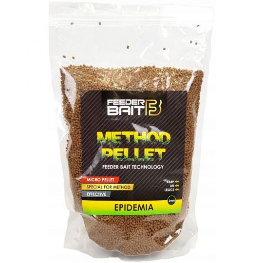 PELLET FEEDER BAIT FB METHOD MIX EPIDEMIA 800g 2mm PELLET FEEDER BAIT FB METHOD MIX EPIDEMIA 800g 2mm