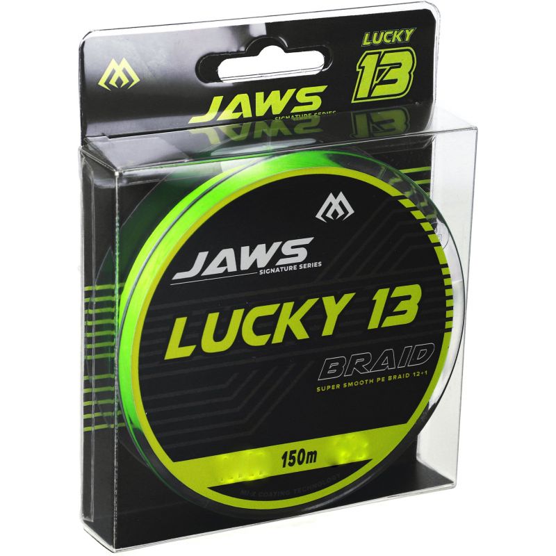 PLECIONKA MIKADO JAWS LUCKY 13 0.12mm 150m 10kg PLECIONKA MIKADO JAWS LUCKY 13 0.12mm 150m 10kg