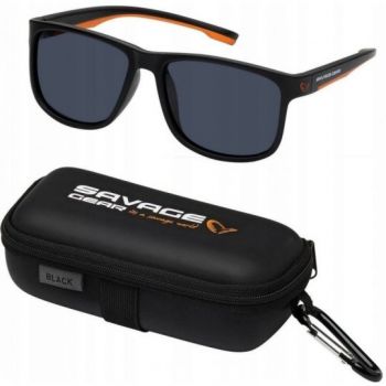 OKULARY SAVAGE 1 POLARIZED BLACK PRZECIWSŁONECZNE