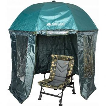 PARASOL MIKADO NAMIOT Z OSŁONĄ ZAMYKANY PCV 2,5m