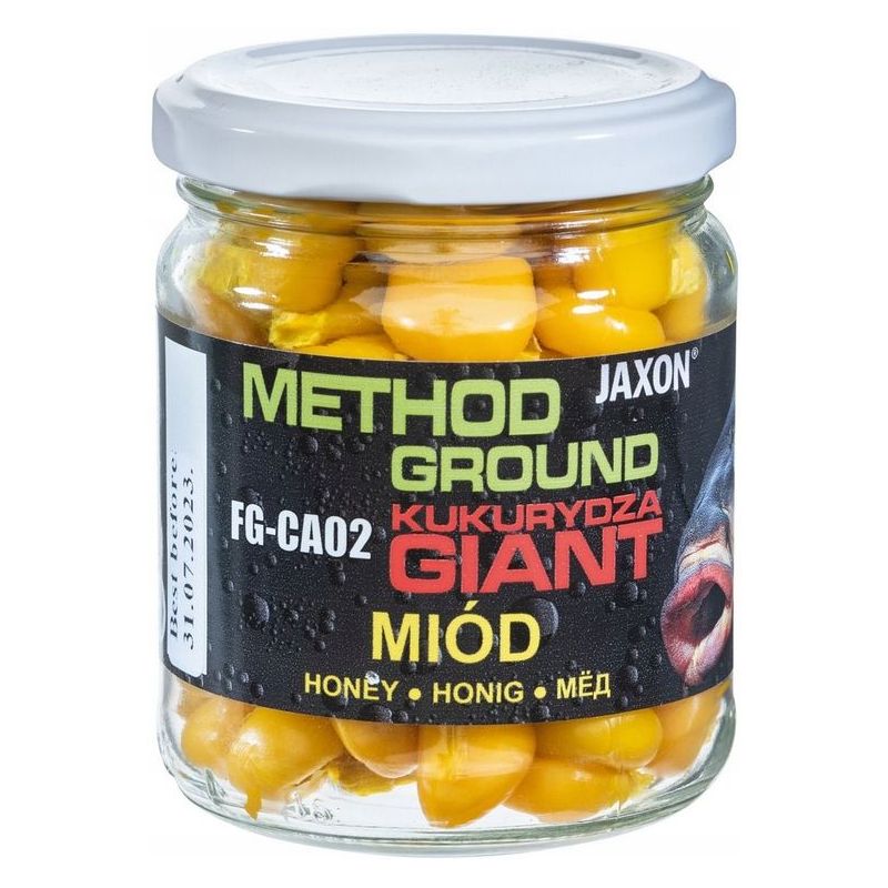 KUKURYDZA JAXON GIGANT METHOD GROUND 125g MIÓD KUKURYDZA JAXON GIGANT METHOD GROUND 125g MIÓD