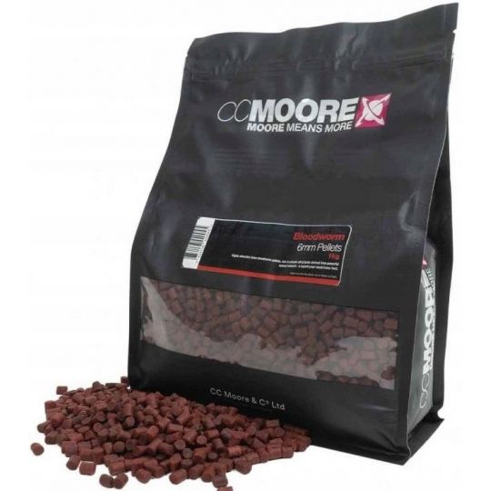 PELLET CC MOORE BLOODWORM PELLETS 6mm 1kg PELLET CC MOORE BLOODWORM PELLETS 6mm 1kg
