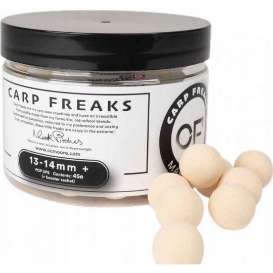 KULKI CC MOORE CARP FREAKS POP UPS WHITE 13-14mm KULKI CC MOORE CARP FREAKS POP UPS WHITE 13-14mm