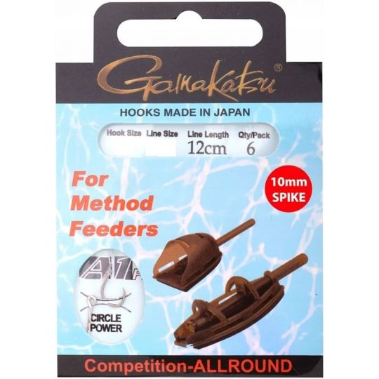 HACZYKI WIĄZANE GAMAKATSU METHOD SPIKE 0,25mm 8 HACZYKI WIĄZANE GAMAKATSU METHOD SPIKE 0,25mm 8