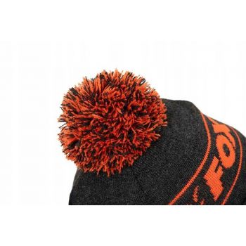 CZAPKA FOX ZIMOWA BOBBLES BLACK ORANGE