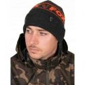 CZAPKA FOX ZIMOWA BLACK ORANGE BEANIE