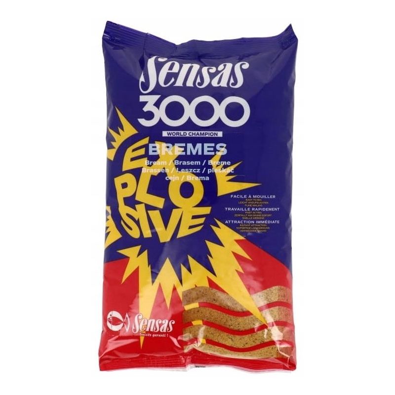 ZANĘTA SENSAS 3000 EXPLOSIVE BREMES 1kg ZANĘTA SENSAS 3000 EXPLOSIVE BREMES 1kg