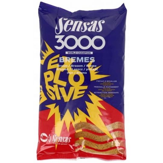 ZANĘTA SENSAS 3000 EXPLOSIVE BREMES 1kg ZANĘTA SENSAS 3000 EXPLOSIVE BREMES 1kg