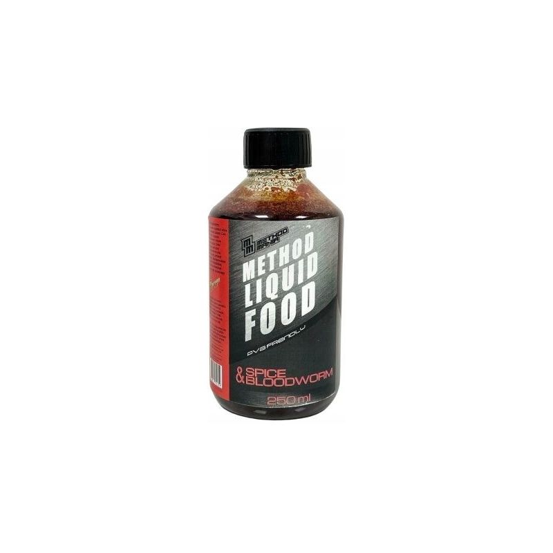 LIQUID METHOD MANIA FOOD 250ml HOT SPICE BLOODWORM LIQUID METHOD MANIA FOOD 250ml HOT SPICE BLOODWORM