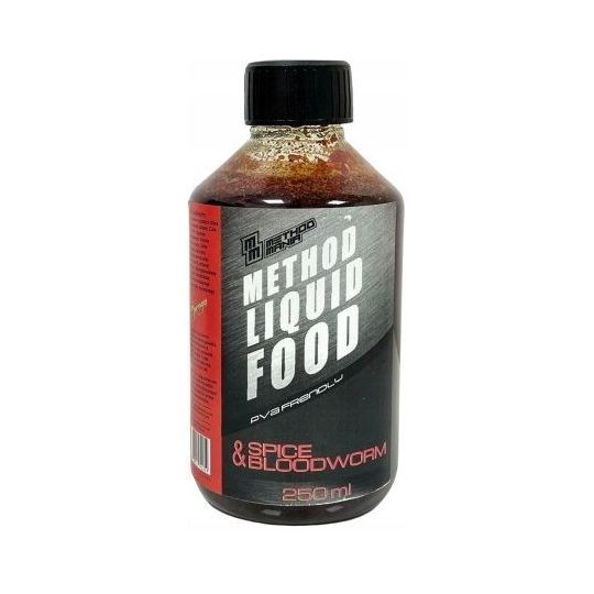 LIQUID METHOD MANIA FOOD 250ml HOT SPICE BLOODWORM LIQUID METHOD MANIA FOOD 250ml HOT SPICE BLOODWORM
