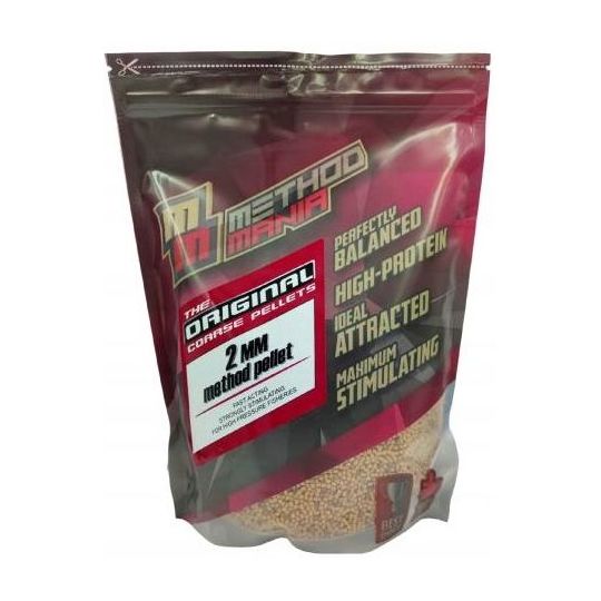 PELLET ZANĘTOWY METHOD MANIA 900g 2mm ORIGINAL PELLET ZANĘTOWY METHOD MANIA 900g 2mm ORIGINAL