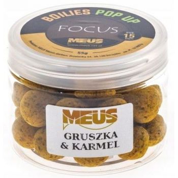 KULKI MEUS POP UP FOCUS 55g 15mm GRUSZKA KARMEL