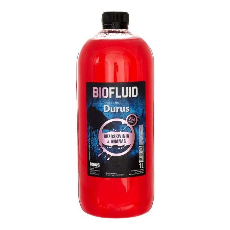 BIO FLUID MEUS DURUS BOOSTER 1L BRZOSKWINIA ANANAS BIO FLUID MEUS DURUS BOOSTER 1L BRZOSKWINIA ANANAS