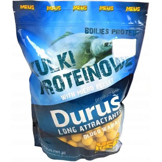 KULKI ZANĘTOWE MEUS DURUS 15mm 1kg WANILIA KULKI ZANĘTOWE MEUS DURUS 15mm 1kg WANILIA