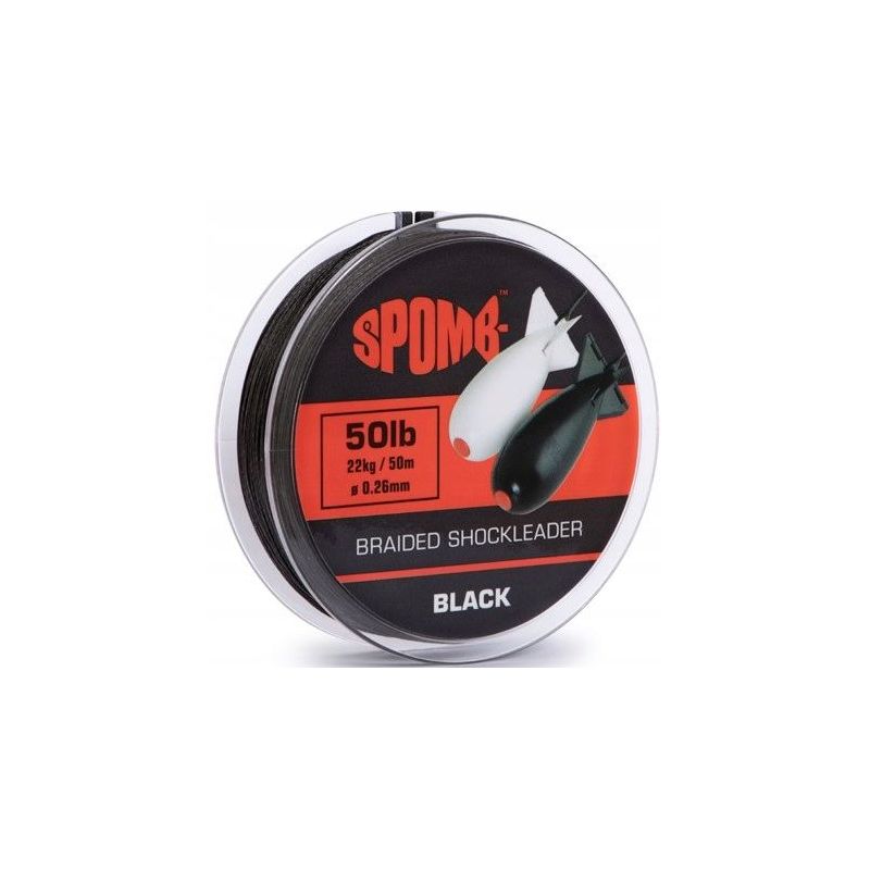 PLECIONKA SPOMB BRAIDED LEADER 50m 22kg 0,26mm PLECIONKA SPOMB BRAIDED LEADER 50m 22kg 0,26mm