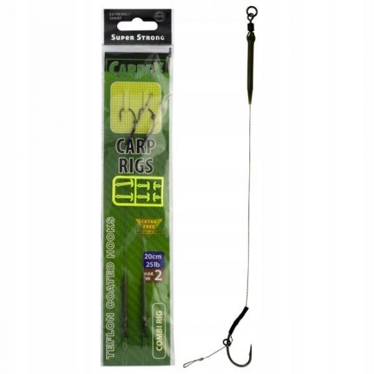 PRZYPON KARPIOWY ROBINSON COMBI 20cm 15lbs HAK 8 PRZYPON KARPIOWY ROBINSON COMBI 20cm 15lbs HAK 8