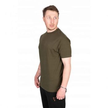 KOSZULKA T-SHIRT FOX LARGE PRINT KHAKI ROZMIAR XXL
