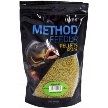 PELLET JAXON METHOD FEEDER READY 2mm 500g ANANAS